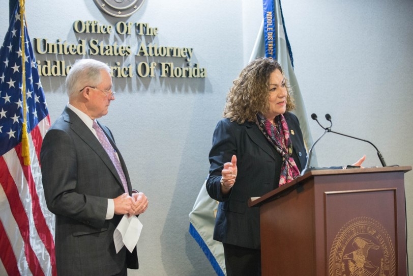 USA Chapa Lopez introduces AG Sessions