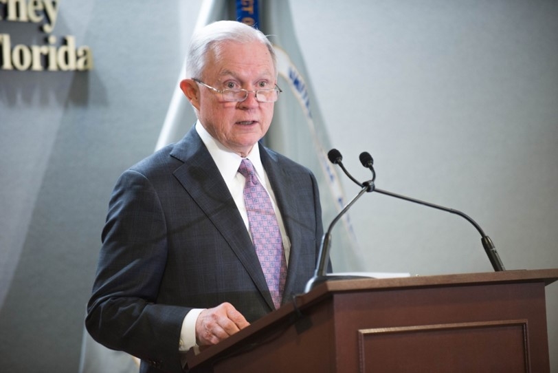 AG Sessions commends work of MDFL for efforts fight against opioid crisis.