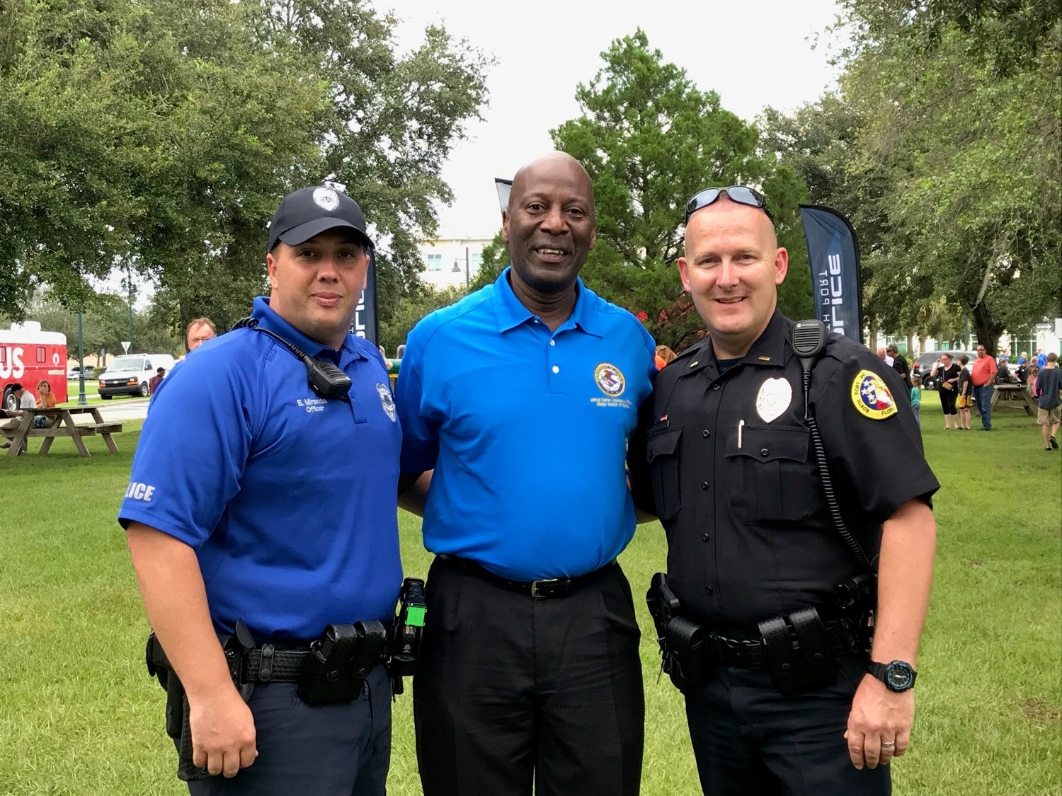 Sanford PD welcomed1500 community members to the NNO event.