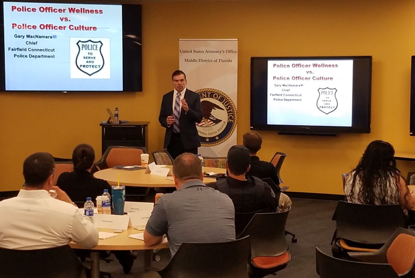 Chief MacNamara from Fairfield, CT discusses his agency's approach.