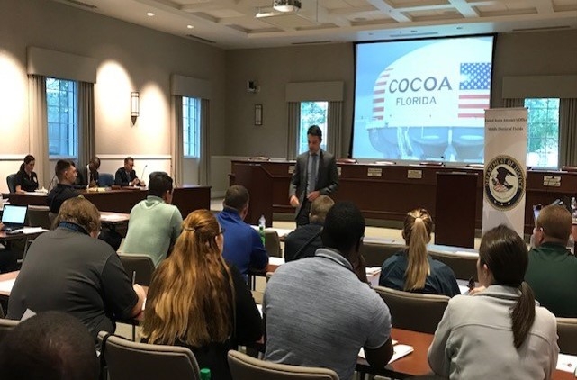 AUSA Nathan Hill discusses testifying in federal court.