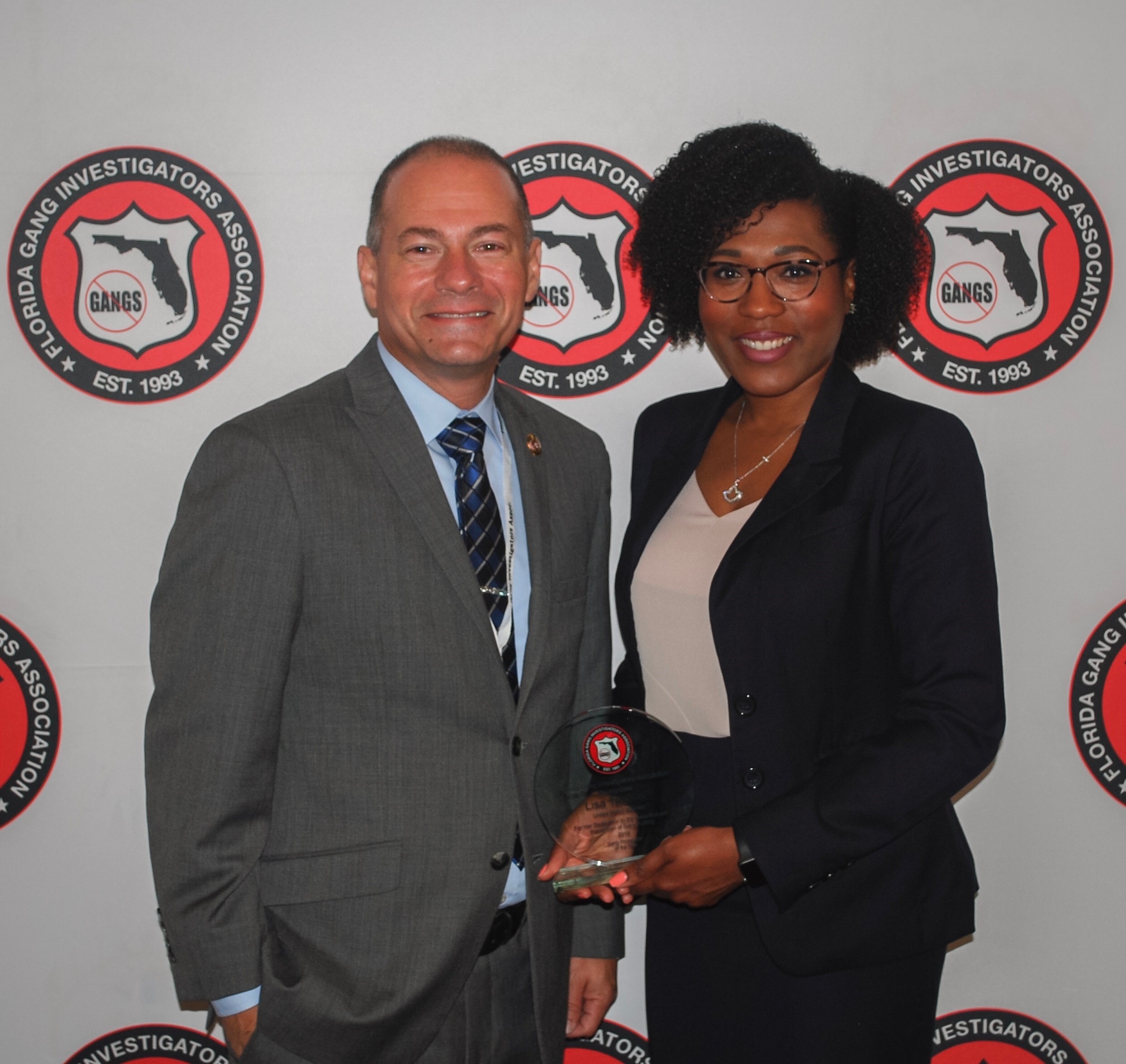 AUSA Thelwell with FGIA President