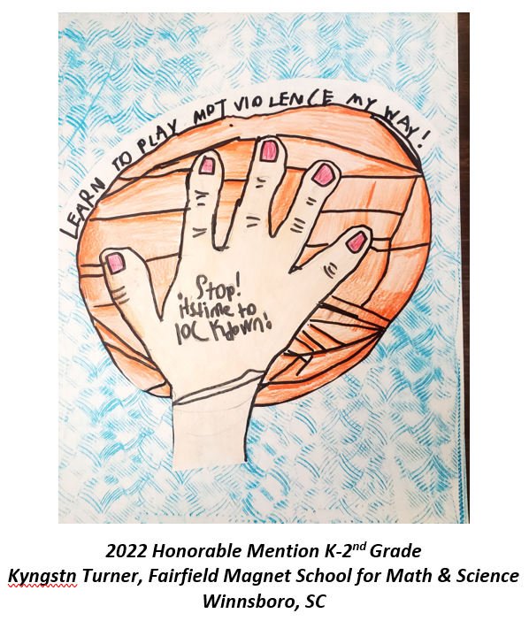 Kyngstn Turner, Honorable Mention K-2nd Grade