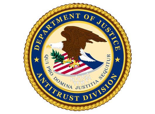 Department of Justice, Antitrust Division Seal