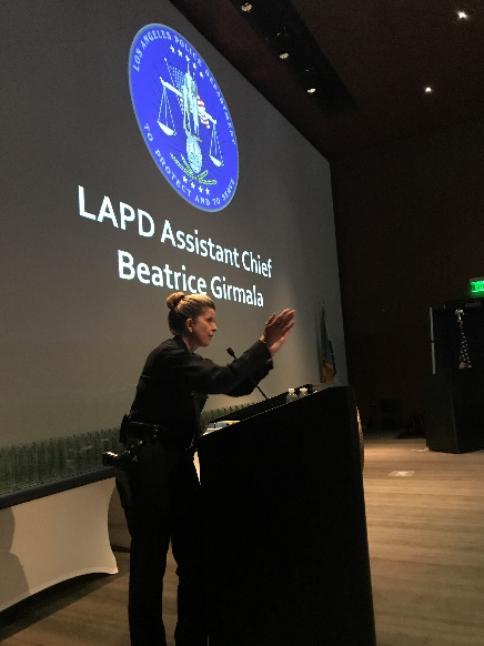 LAPD Assistant Chief Beatrice Grimala LAPD Assistant Chief Beatrice Grimala