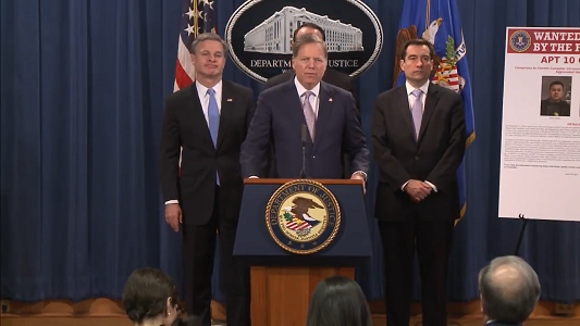 Two Chinese Hackers Associated With The Ministry Of State Security Charged With Global Computer Intrusion 
