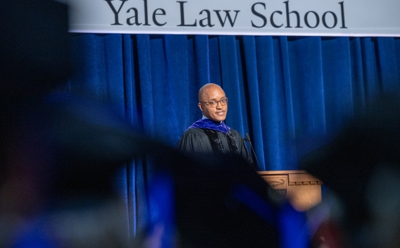 Damian Williams at Yale Law School's 2024 Commencement