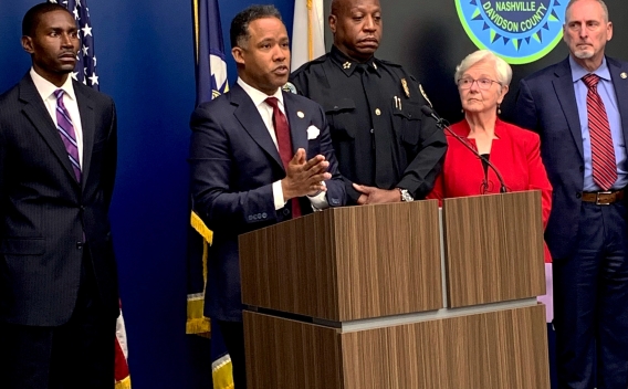Assistant Attorney General Kenneth A. Polite Jr. joins federal, state and local law enforcement partners to announce federal racketeering charges against nine members of MS-13. 