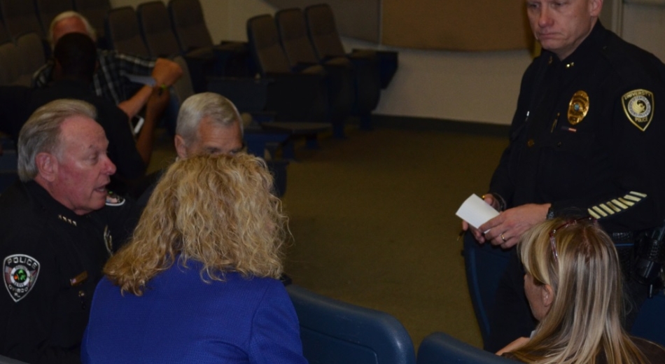 Breakout session discussions.