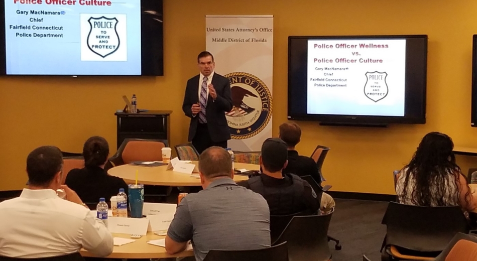 Chief MacNamara from Fairfield, CT discusses his agency's approach.