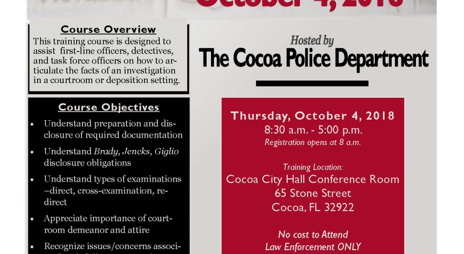 Course Flyer
