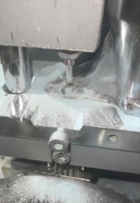 pill press and powder