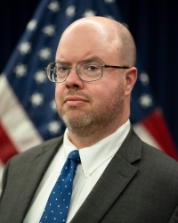 Headshot of First Assistant Emil Kiehne of the SDTX