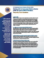Image of the CRS COVID-19 pandemic FAQs