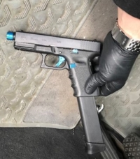Stolen handgun