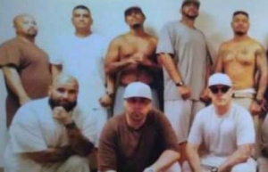 Stine on Lower Right with His “Homies”