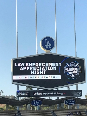 Law Enforcement Appreciation Night at Dodger Stadium