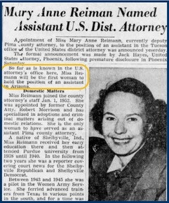 JUDGE MARY ANNE RICHEY1