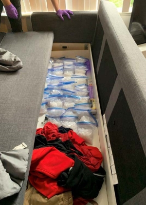 Drugs hidden in couch drugs hidden in couch
