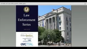 The Role of Law Enforcement in Elder Abuse Cases