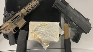 Guns and drugs seized