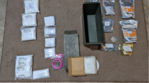 Chemicals seized in search