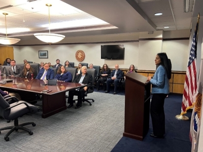 Associate Attorney General Gupta meets with attorneys and staff of the U.S. Attorney’s Office for the District of Alaska.