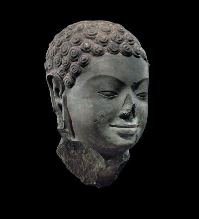 7th century Head of Buddha