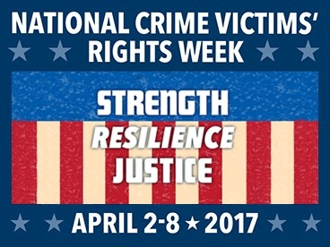 National Crime Victims' Rights Week Banner National Crime Victims' Rights Week Banner