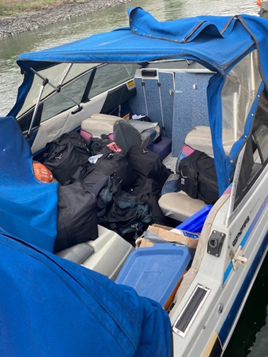boat with load