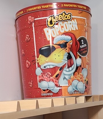 Picture of popcorn tin