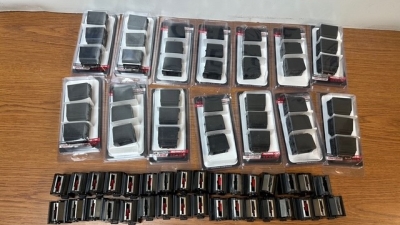 80 magazines seized by CBP officers during a vehicle inspection the Eagle Pass, Texas Port of Entry
