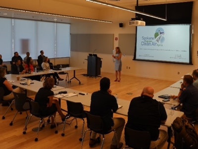 USA Waldref speaks to the Environmental Task Force 