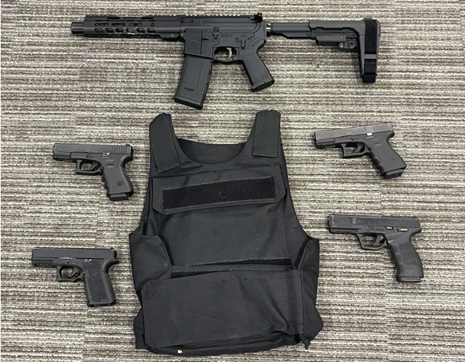Firearms TROWER sold in Manhattan on September 29, 2023.