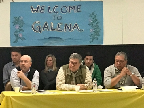 In Galena, Alaska, Attorney General Barr met with Alaska Native youth and elders representing over 200 tribes in Alaska.
