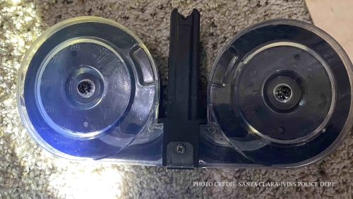 A double-drum magazine