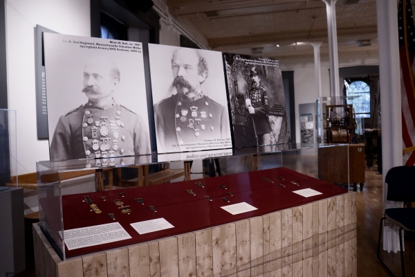 Marksmanship Medals in Case