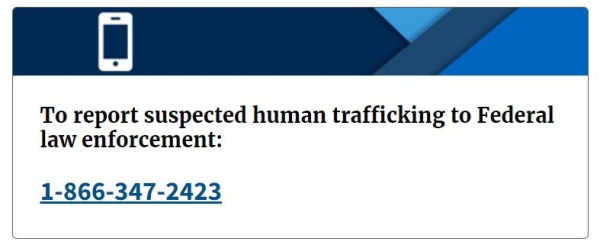 Human Trafficking Reporting