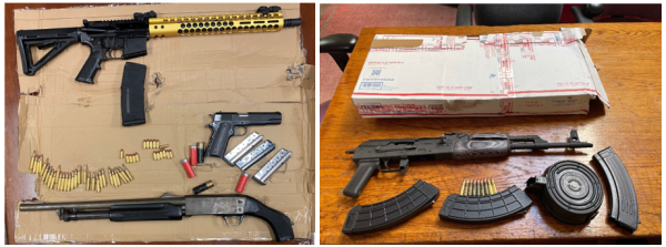 Firearms and ammunition