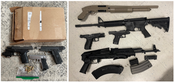 Firearms and ammunition