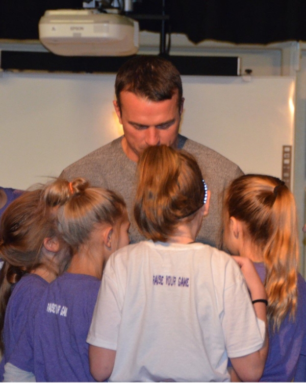 Project Purple Chris Herron, former NBA player, talks to students about his drug addiction and how it ended his career, and nearly ended his life.