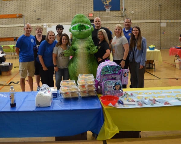 U.S. Attorney staff take part in the Madison Back to School Bash
