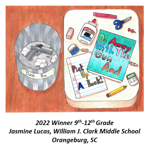 Jasmine Lucas, Winner 9th-12th Grade Jasmine Lucas, Winner 9th-12th Grade