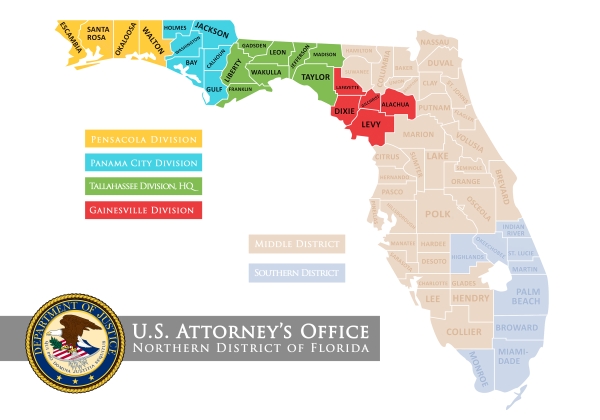 State of Florida Judicial Districts