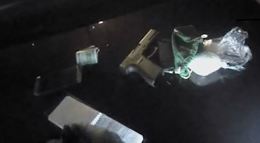 Meth, Firearm, U.S. Currency found with Robert Vance 