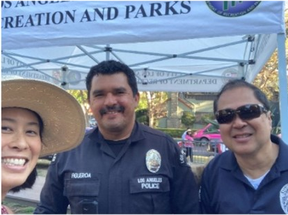 Central District Employees with LAPD