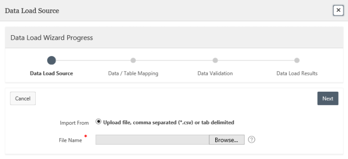 CSV Import Step 2 CSV Import Step 2