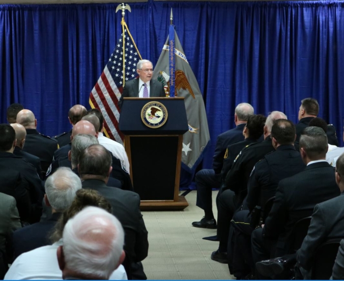 Attorney General Sessions Announces New Tool to Fight Online Drug Trafficking