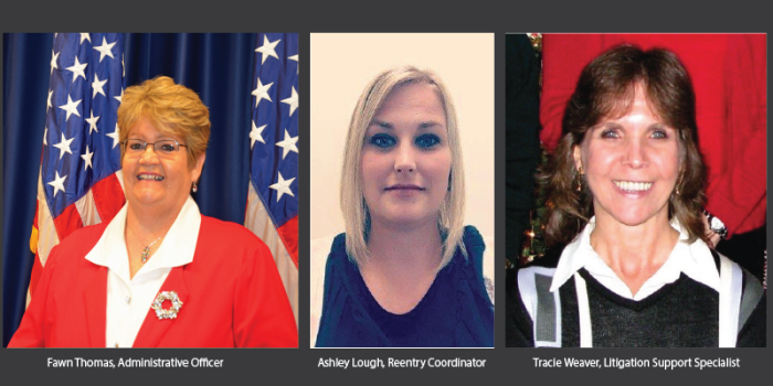 Pictured: Fawn Thomas, Ashley Lough, Tracie Weaver