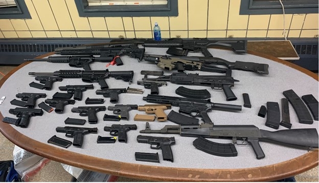 Firearms Brought to the Bronx on August 11, 2022 Firearms Brought to the Bronx on August 11, 2022
